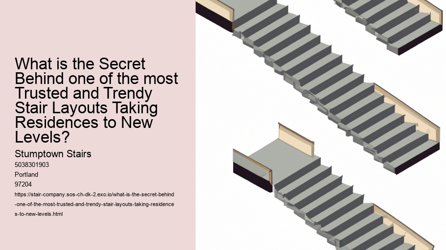 What is the Secret Behind one of the most Trusted and Trendy Stair Layouts Taking Residences to New Levels?